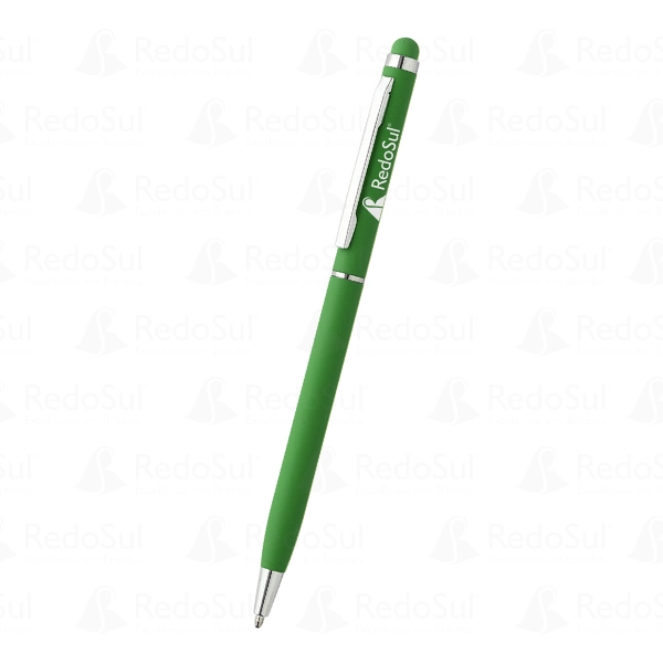 Caneta Metálica Personalizada com touch